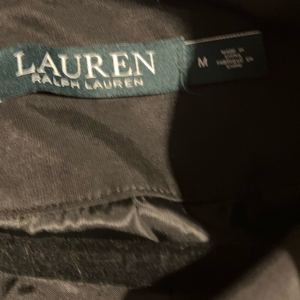 Lauren Ralph Lauren Black Utility Jacket - Picture 6 of 6